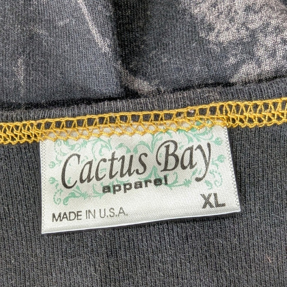 Cactus Bay Apparel Womens Long Sleeve‎ Dreamcatcher Graphic T Shirt XL Black - Picture 3 of 9